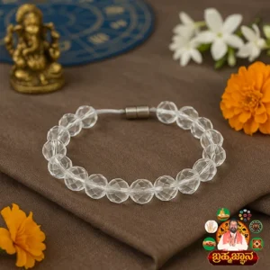 natural crystal bracelet for healing positive energy and meditation – Brahmajnana