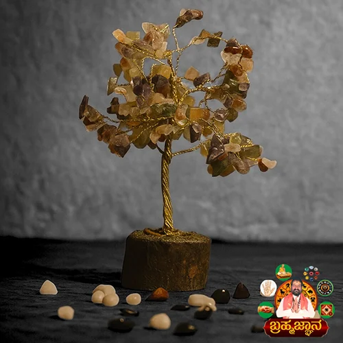 Drishti Crystal Tree by Brahmajnana for evil eye protection and positivity